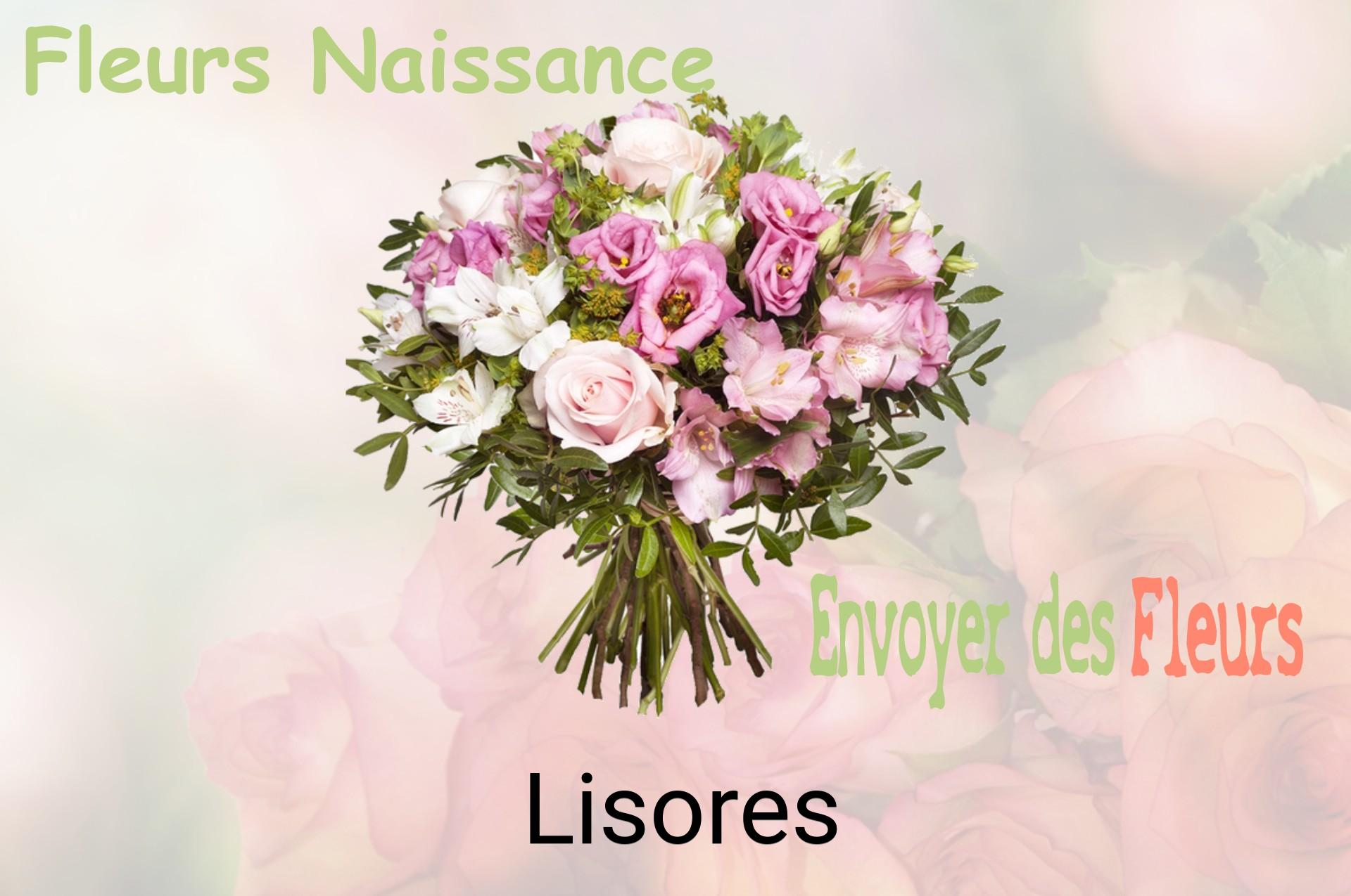 Bouquet de fleurs de naissance livré à Lisores